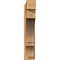 Ekena Millwork Balboa Block Smooth Outlooker, Western Red Cedar, 7 1/2"W x 38"D x 38"H OUT08X38X38BOA05SWR - alternate 3
